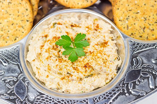 Just in time for tailgate season, this Hot Cajun Crab Dip will be the hit of the party!