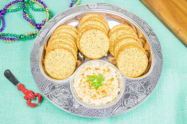 Just in time for tailgate season, this Hot Cajun Crab Dip will be the hit of the party!
