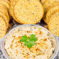 Just in time for tailgate season, this Hot Cajun Crab Dip will be the hit of the party!