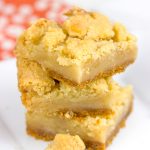Featuring a layer of gooey caramel filling between a graham cracker crust and a generous crumble topping, these Caramel Crumble Bars make for one tasty dessert!