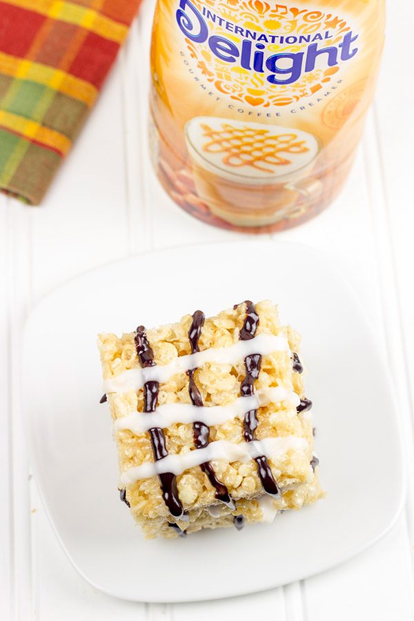 The addition of chocolate and caramel flavors take this childhood favorite to a whole new level! These Chocolate Caramel Rice Crispy Treats are one tasty dessert!