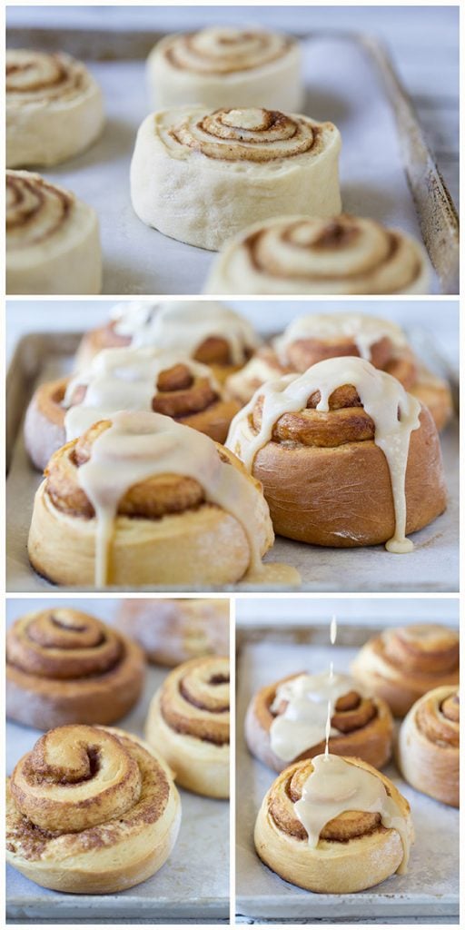These Maple Glazed Cinnamon Rolls are light, fluffy and filled with cinnamon and Vermont maple syrup!