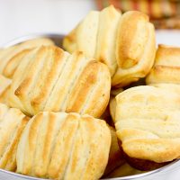 These soft Butterflake Dinner Rolls are just that...buttery and flaky. Bake up a batch (or two) for the holidays!