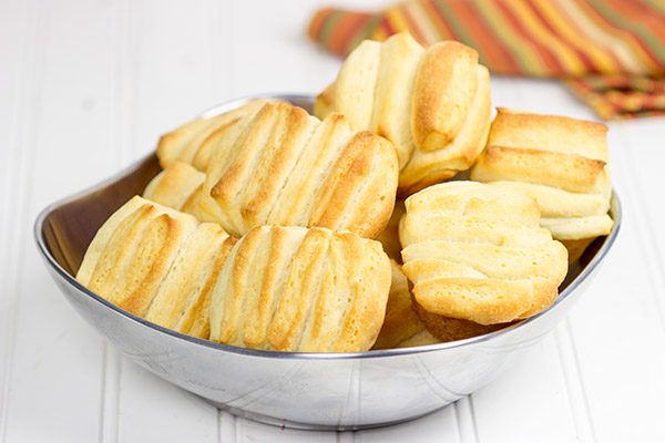 These soft Butterflake Dinner Rolls are just that...buttery and flaky. Bake up a batch (or two) for the holidays!