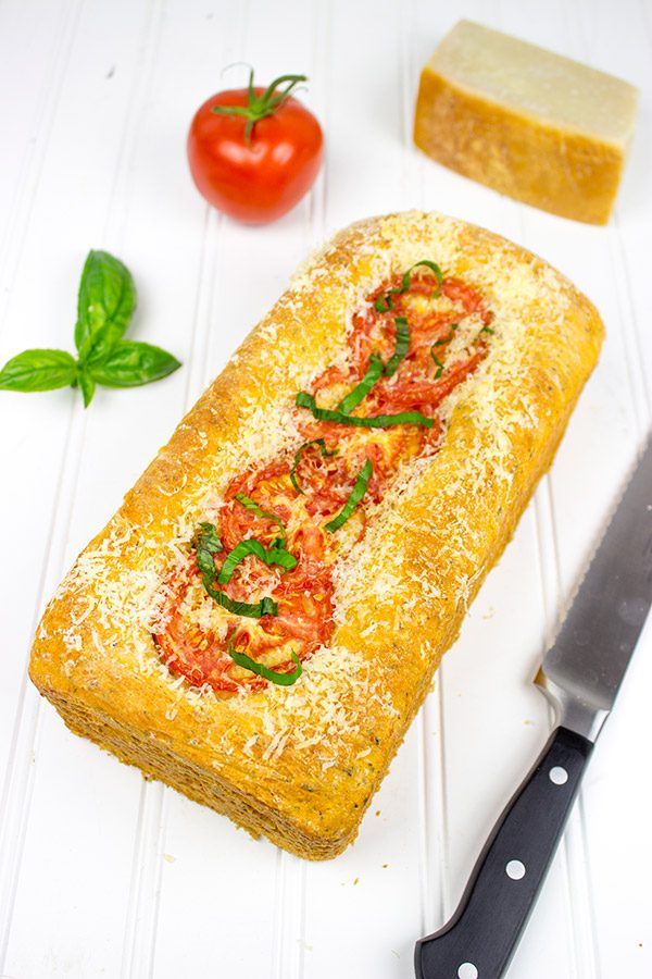 A sandwich is only as good as the bread it is served on. That's where this amazing Tomato Basil Bread comes in!