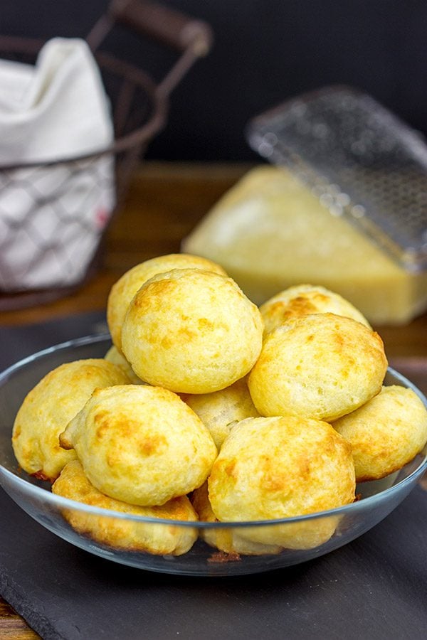 Brazilian Cheese Bread (Pão de Queijo) is surprisingly easy to make...and incredibly delicious!
