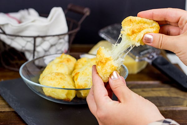 Brazilian Cheese Bread (Pão de Queijo) is surprisingly easy to make...and incredibly delicious!