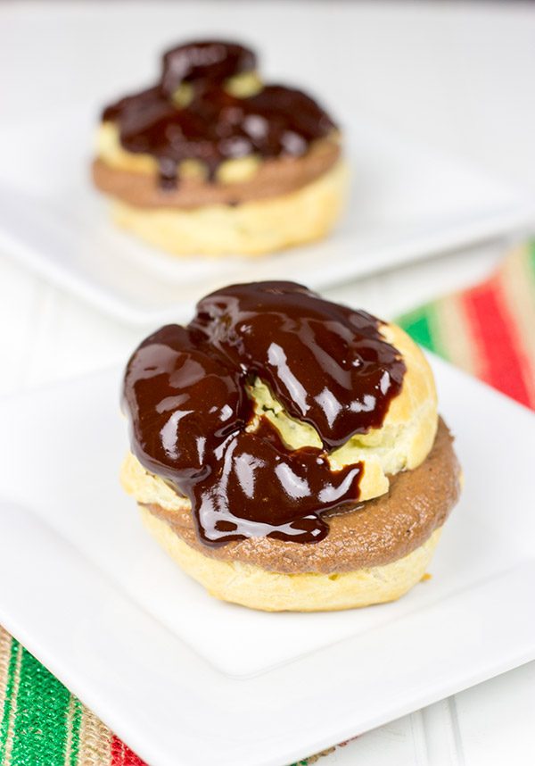 Filled with a rich chocolate pudding and topped with a decadent chocolate glaze, these Double Chocolate Cream Puffs will satisfy any chocoholic in your family!