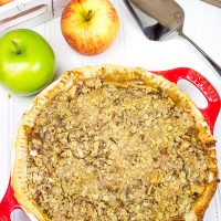 Grab some fresh apples and bake up this Dutch Apple Pie...then serve with a cup of hot coffee on a crisp Autumn evening!