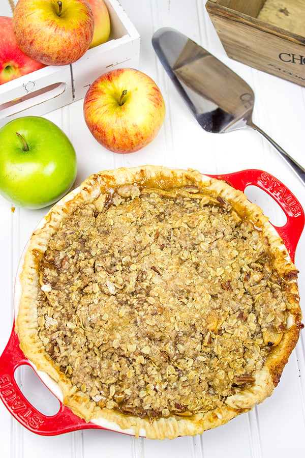 Grab some fresh apples and bake up this Dutch Apple Pie...then serve with a cup of hot coffee on a crisp Autumn evening!