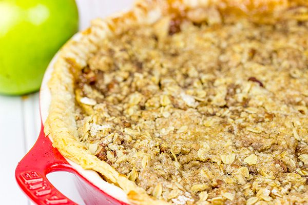 Grab some fresh apples and bake up this Dutch Apple Pie...then serve with a cup of hot coffee on a crisp Autumn evening!