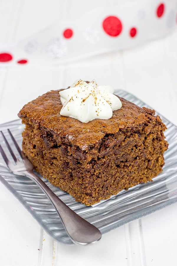 This Gingerbread is a classic holiday comfort food!