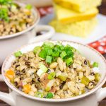 Bring good luck in the new year by eating a big bowl of Hoppin' John on New Year's Day!