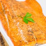 Making smoked salmon at home is easier than you might think! This Maple Smoked Salmon is one of our favorites!