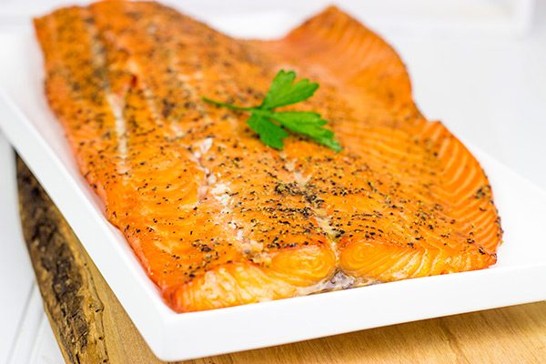 Making smoked salmon at home is easier than you might think! This Maple Smoked Salmon is one of our favorites!