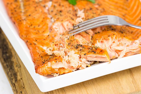 Making smoked salmon at home is easier than you might think! This Maple Smoked Salmon is one of our favorites!
