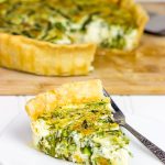 Mix up dinner tonight with this tasty Roasted Asparagus and Gruyere Quiche!