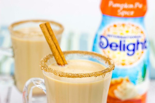 Packed with warming seasonal spices, this Pumpkin Spice Chai Latte is best served with a good book and a roaring fire.