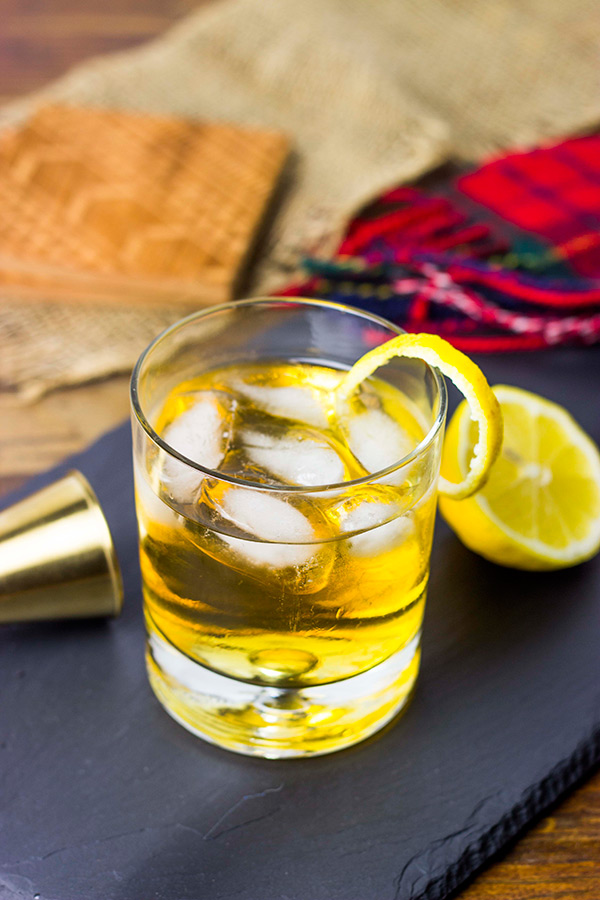 The Rusty Nail is a classic (and simple!) cocktail that everyone should know how to make!