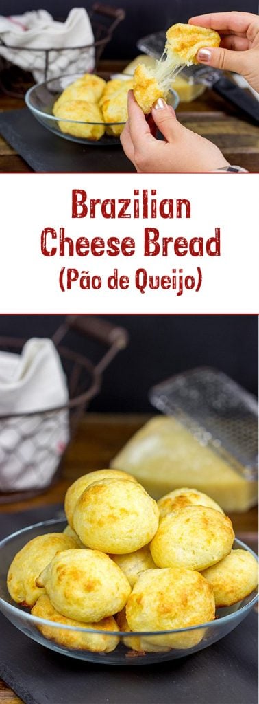 Brazilian Cheese Bread (Pão de Queijo) is surprisingly easy to make...and incredibly delicious!