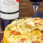 Celebrate the holidays with a batch of this tasty Goat Cheese and Tomato Focaccia!