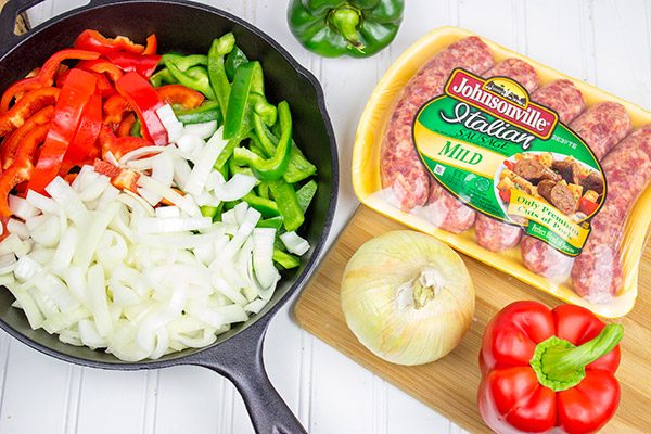 These bite-sized Sausage and Pepper Puffs are the perfect gameday appetizer!