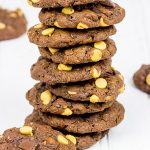Nothing beats a good book, a roaring fire and a fresh batch of these Chocolate Peanut Butter Cookies!