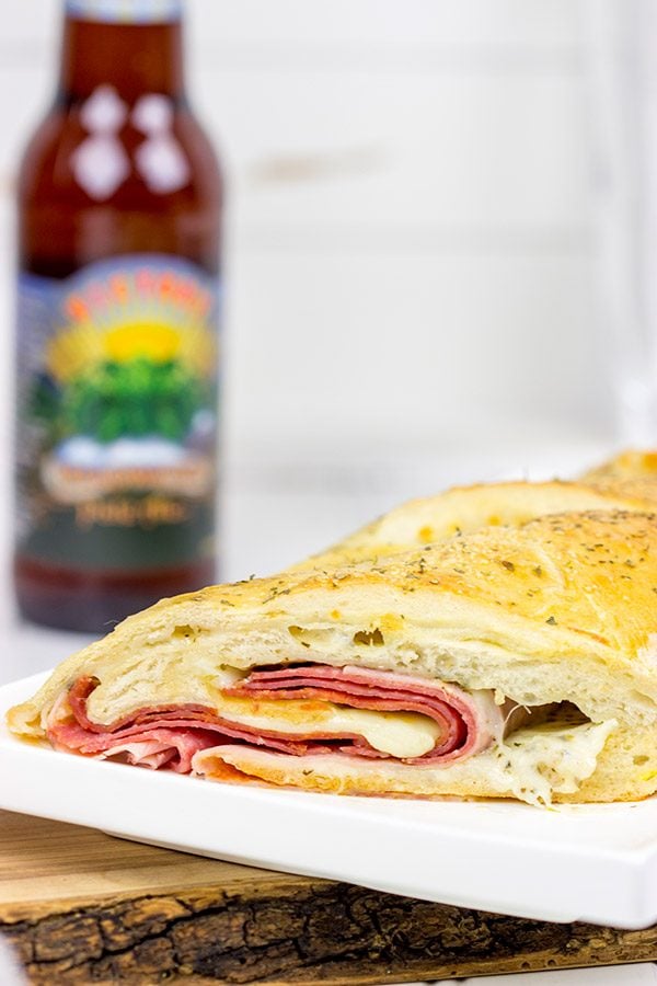 This Classic Stromboli is what happens when a pizza meets an Italian sub!