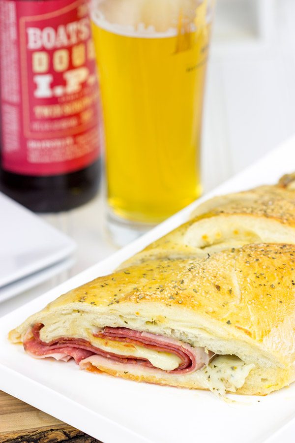 This Classic Stromboli is what happens when a pizza meets an Italian sub!