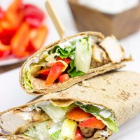 Want to mix up weeknight dinners? How about some Garam Masala Chicken Wraps?