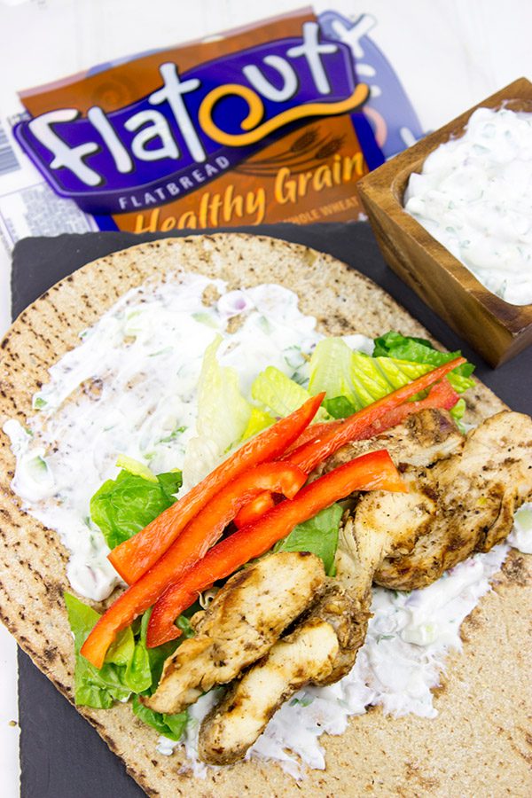 Want to mix up weeknight dinners? How about some Garam Masala Chicken Wraps?