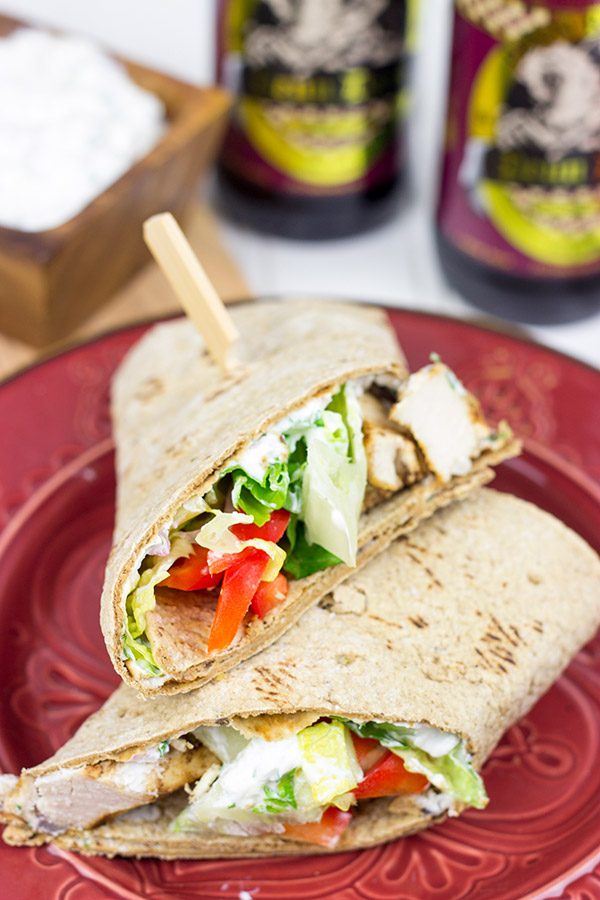 Want to mix up weeknight dinners? How about some Garam Masala Chicken Wraps?