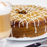 Featuring the rich flavors of coffee and cinnamon, this Cappuccino Coffee Cake is a great way to start your day!