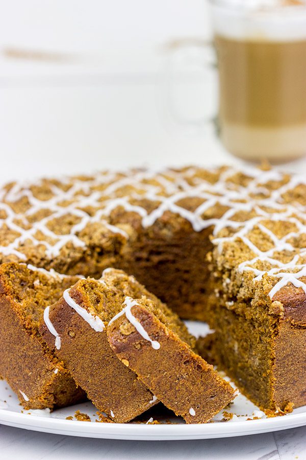 Featuring the rich flavors of coffee and cinnamon, this Cappuccino Coffee Cake is a great way to start your day!