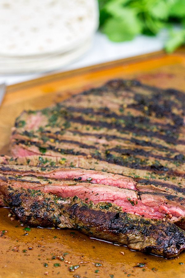 Grilled Flank Steak Tacos are an easy and delicious way to celebrate warm summer nights on the back porch!