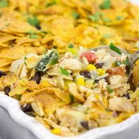 Looking for an easy weeknight dinner? How about this tasty Southwestern Chicken Taco Bake?