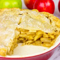 Featuring a mix of tart and sweet apples, this Deep Dish Apple Pie is a new summertime favorite in our house!