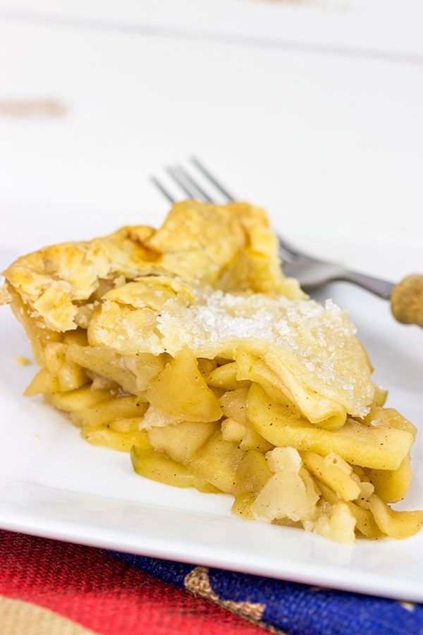 Featuring a mix of tart and sweet apples, this Deep Dish Apple Pie is a new summertime favorite in our house!