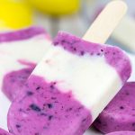 Ah, summer! Grab one of these Lemon Blueberry Popsicles and enjoy the warm sunshine in the backyard!