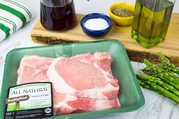 Maple Chipotle Glazed Pork Chops are an easy weeknight meal, and they're packed with delicious flavor!