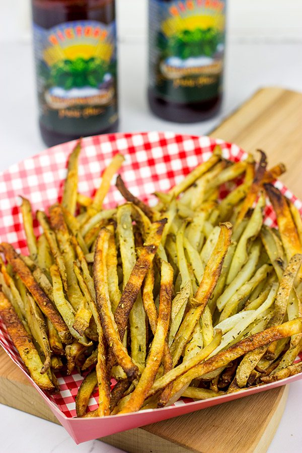 Thin-cut fries seasoned with fresh rosemary and garlic, these Rosemary Garlic Smashfries will become a favorite in your house!