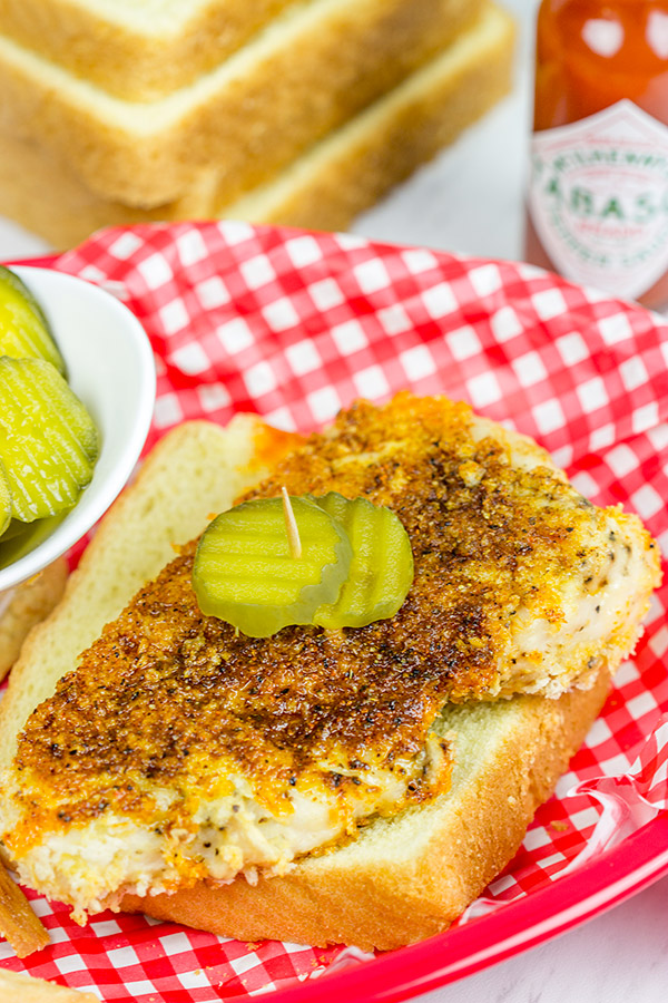 Can't make it to the Music City anytime soon? Then try out this Baked Nashville Hot Chicken at home!