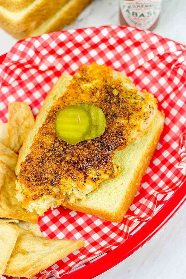 Can't make it to the Music City anytime soon? Then try out this Baked Nashville Hot Chicken at home!