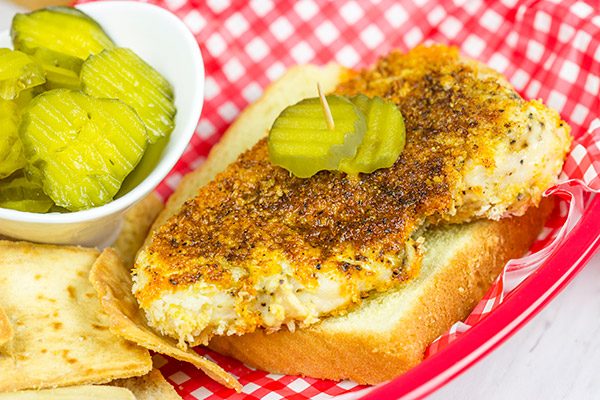 Can't make it to the Music City anytime soon? Then try out this Baked Nashville Hot Chicken at home!