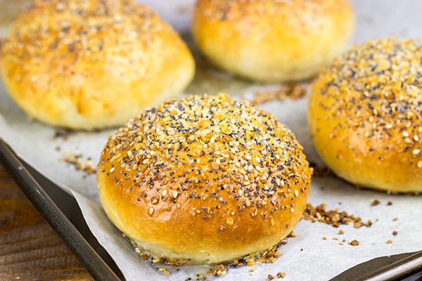 Take your summer grilling to a whole new level with these Everything Burger Buns!