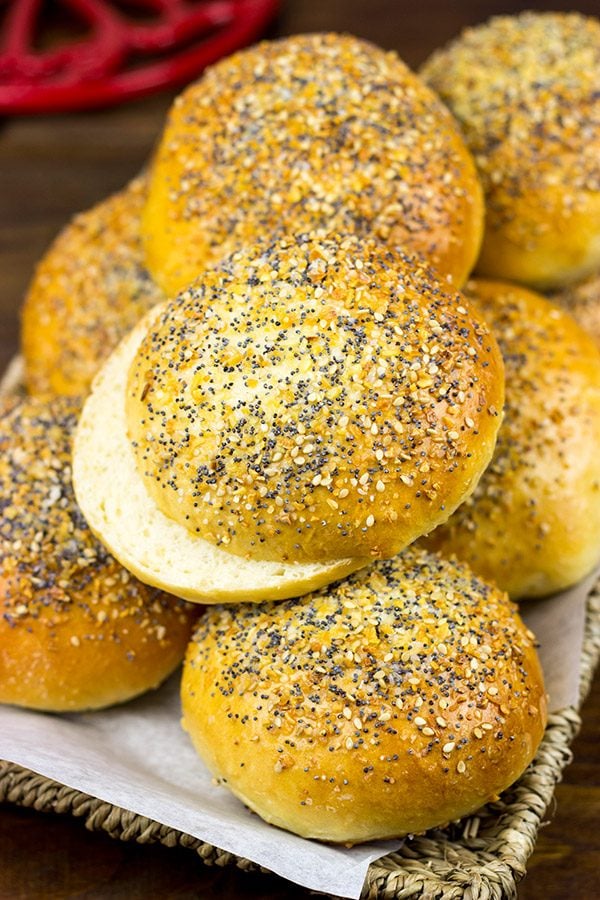 Take your summer grilling to a whole new level with these Everything Burger Buns!