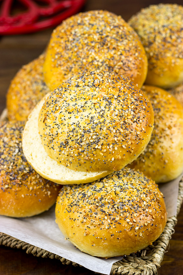 Take your summer grilling to a whole new level with these Everything Burger Buns!