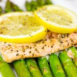 Baked all together in a foil packet, this Herbed Lemon Salmon is an easy (and healthy!) weeknight dinner idea.