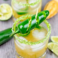 Want to spice up your cocktail hour this summer? Then mix up a Jalapeno Margarita or two!