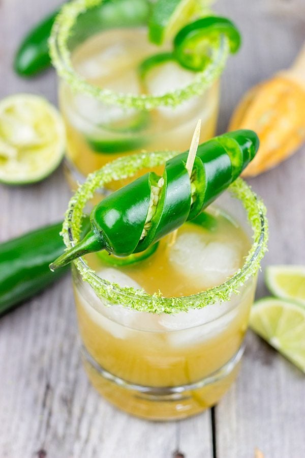 Want to spice up your cocktail hour this summer? Then mix up a Jalapeno Margarita or two!